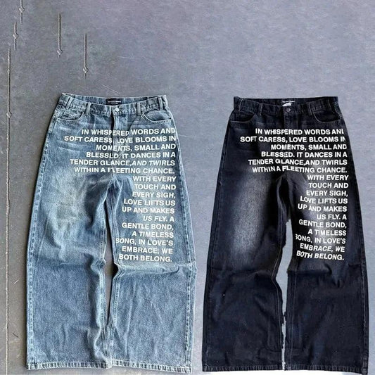 Men's Casual Loose Wide-leg Straight Pants