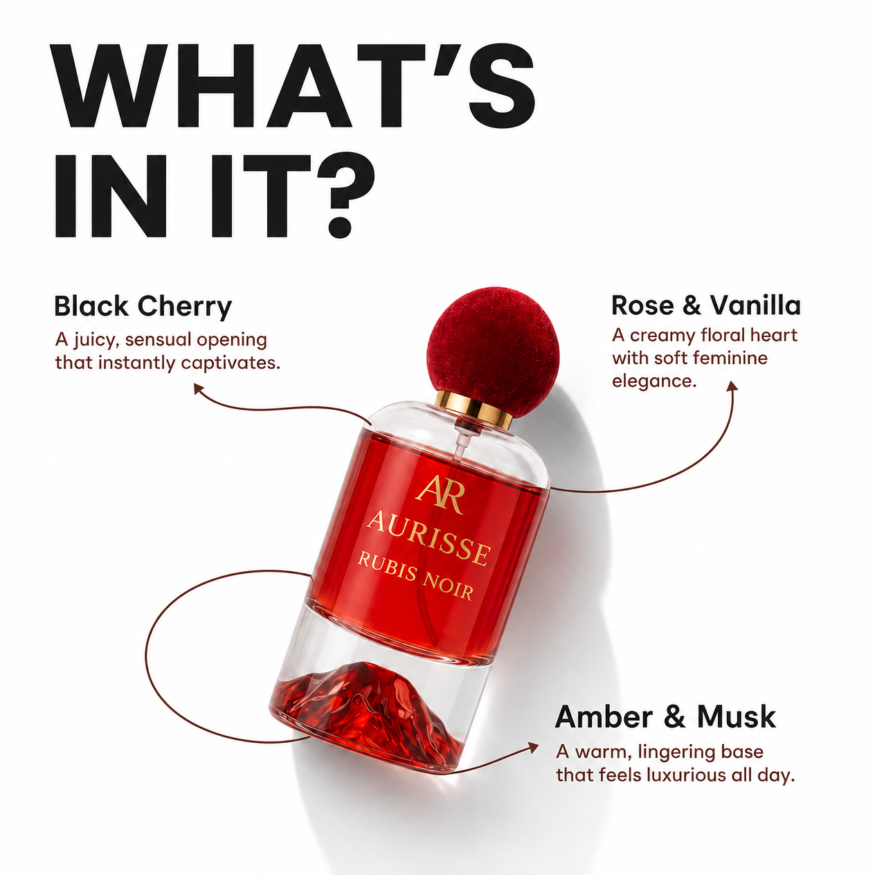 Aurisse Rubis Noir